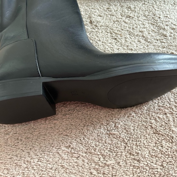 Zara Black Ankle Boots for Women - Picture 9 of 9